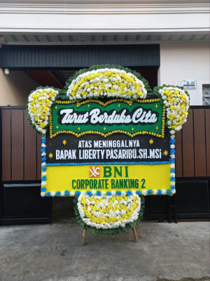 Papan Bunga Duka di Malangbong